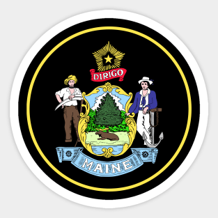 Seal of Maine Sticker